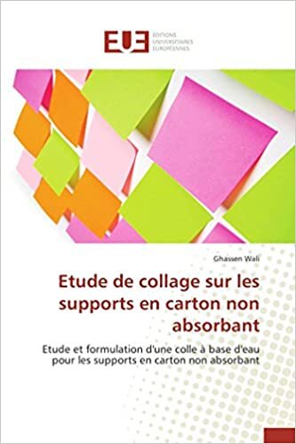 okumak Wali, G: Etude de collage sur les supports en carton non abs (Omn.Univ.Europ.)