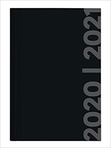 okumak Collegetimer Black Label 2020/2021 - Schüler-Kalender A5 (15x21 cm) - schwarz - Day By Day - 352 Seiten - Terminplaner - Notizbuch - Alpha Edition (Collegetimer A5 Daily)