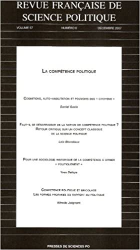 okumak Revue française de science politique, N° 6 vol 57 : La responsabilité politique
