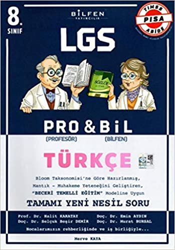 okumak Bilfen 8. Sınıf LGS Pro &amp; Bil Türkçe Soru Bankası