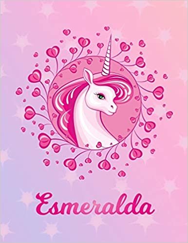 okumak Esmeralda: Unicorn Sheet Music Note Manuscript Notebook Paper | Magical Horse Personalized Letter V Initial Custom First Name Cover | Musician ... Notepad Notation Guide | Compose Write Songs