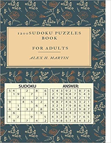 okumak 1200 SUDOKU PUZZLES BOOK FOR ADULTS: Over 1200 Puzzles &amp; Solutions, Easy to Hard Puzzles for Adults