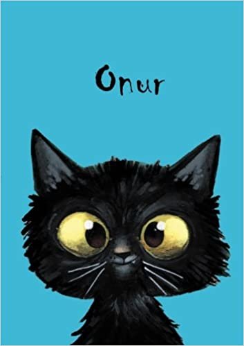 okumak Onur: Onur - Katzen - Malbuch / Notizbuch / Tagebuch: A5 - blanko
