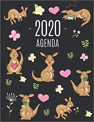 okumak Kangourou Agenda 2020: Agenda Annuel | Pour l’Organisation à la Maison ou au Bureau