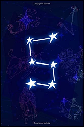 okumak S Monogram Horoscope Journal: InitialA Zodiac, Planner &amp; Journal 2 in 1 constellations on Cosmos Cover with Stars design lined notebook Personalized ... s Girls and Kids, (110 Page, 6x9 Size).