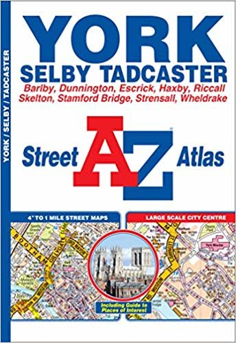 okumak York Street Atlas (Street Map)