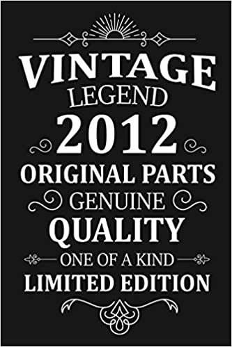 okumak Vintage Legend 2012 Original Parts: Happy 8th Birthday 8 Years Old Vintage Gift