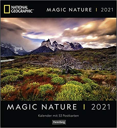okumak Magic Nature Postkartenkalender National Geographic Kalender 2021