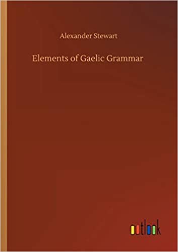 okumak Elements of Gaelic Grammar