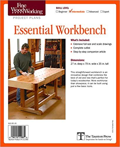 okumak Fine Woodworking&#39;s Project Plans Essential Workbench