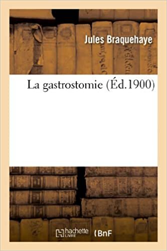 okumak Braquehaye-J: Gastrostomie (Sciences)