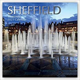 okumak Sheffield 2021 - 16-Monatskalender: Original The Gifted Stationery Co. Ltd [Mehrsprachig] [Kalender] (Wall-Kalender)