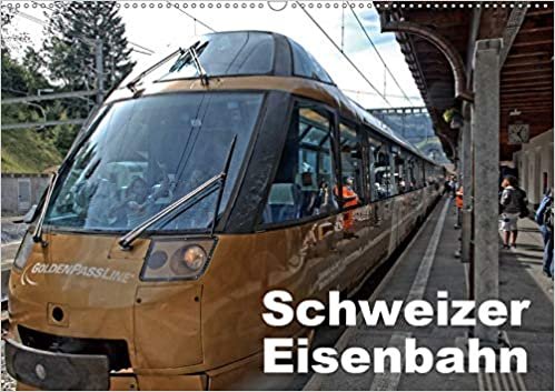okumak Schweizer Eisenbahn (Wandkalender 2021 DIN A2 quer): Berühmte Eisenbahnen der Schweiz (Monatskalender, 14 Seiten )