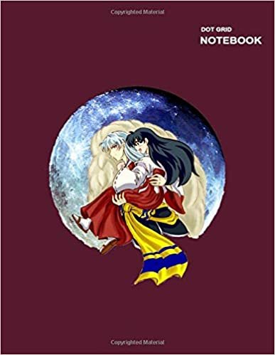 okumak Inuyasha mini notebook for kids: Dot Grid, (8.5 x 11 inches) Letter Size, 110 Pages.