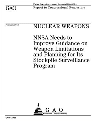 okumak Nuclear weapons  : NNSA needs to improve guidance on weapon limitations and planning for its Stockpile Surveillance Program : report to congressional requesters.