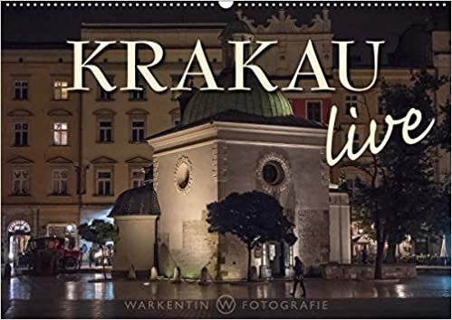 okumak Krakau live (Wandkalender 2021 DIN A2 quer): Der international tätige professionelle Reisefotograf Karl H. Warkentin zeigt in 12 Motiven das ... auch bei Nacht. (Monatskalender, 14 Seiten )