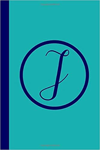 okumak J: Monogram Initial J Journal, Personalized 6 x 9 Daily Composition Book