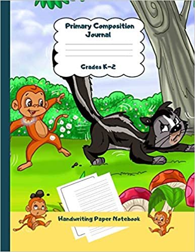 okumak Primary Composition Journal Grades K-2 Handwriting Paper Notebook: Skunk Theme Dashed Mid Line School Exercise Book Plus Sketch Pages for Boys and ... Haddi Handwriting Practice Paper, Band 16)