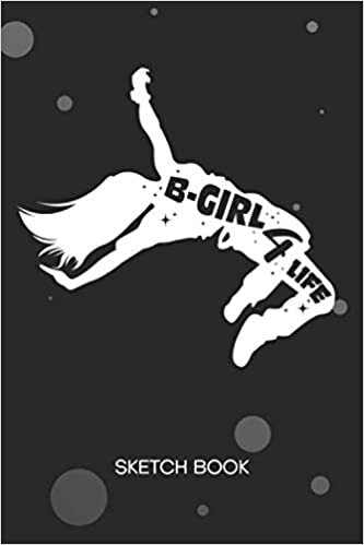 okumak SKETCHBOOK: Hip Hop Dancer Notebook Journal BLANK Paper A5 6x9 120 Pages - Streetdance Planner BGirl Diary Breakdance Music - Breakdancer Notepad B-Boy Gift for Men and Women