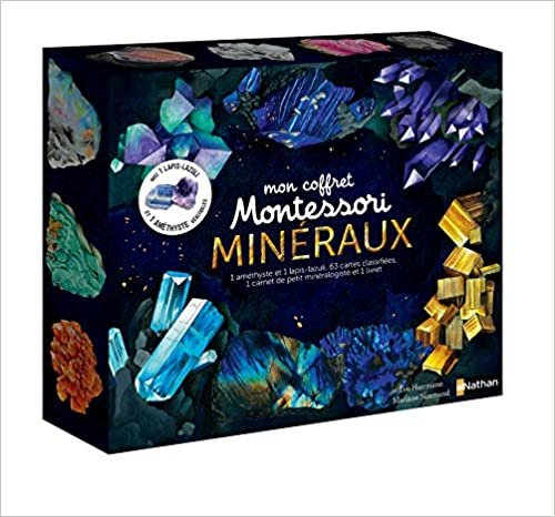 okumak Mon coffret Montessori - Minéraux (Coffrets Montessori)