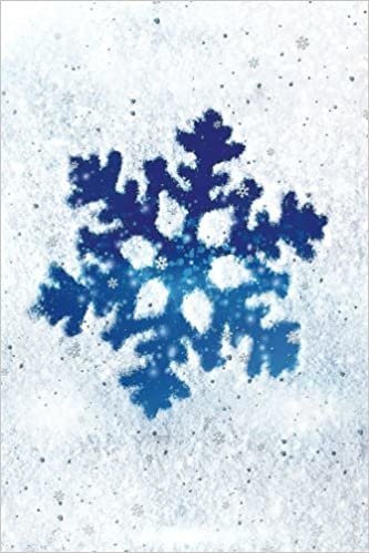 okumak Snowflake Silhouette Notebook: 150 page Holiday Notebook Journal: Volume 35 (Christmas 150)