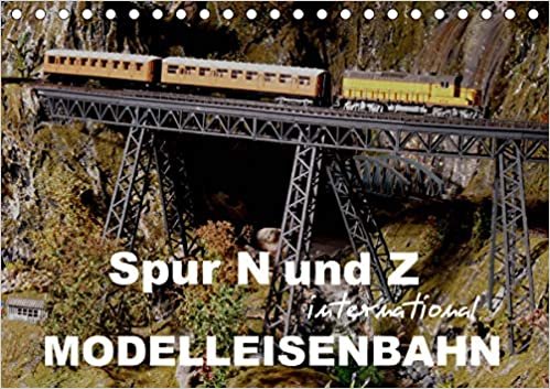 okumak Spur N und Z international, Modelleisenbahn (Tischkalender 2021 DIN A5 quer): Modellbahnanlagen und Dioramen in N und Z (Monatskalender, 14 Seiten )