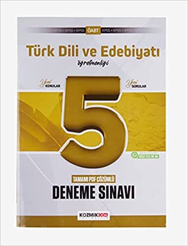 okumak 2022 ÖABT Türk Dili ve Edebiyatı Öğretmenliği 5&#39;li Deneme Sınavı PDF Çözümlü