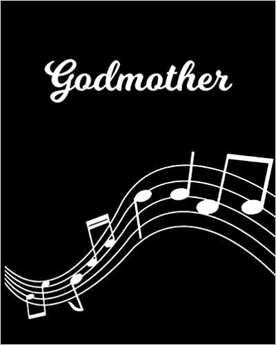 okumak Godmother: Sheet Music Note Manuscript Notebook Paper | Personalized Custom First Name Initial G | Musician Composer Instrument Composition Book | 12 ... Guide | Create Compose &amp; Write Creative Songs