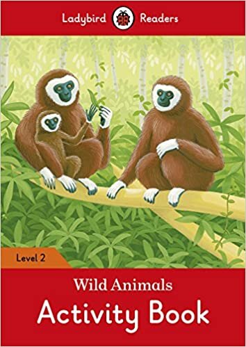 okumak Wild Animals Activity Book – Ladybird Readers Level 2