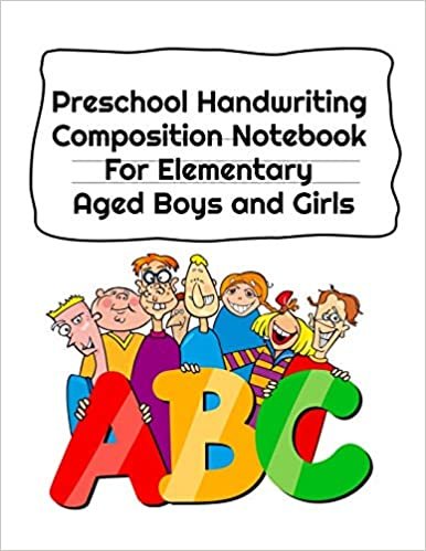 okumak Preschool Handwriting Composition Notebook For Elementary Aged Boys and Girls: Letter Tracing Composition Notebook Grade 1 - 5