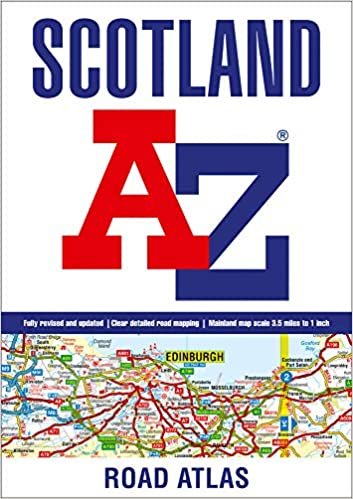 okumak Scotland A-Z Road Atlas