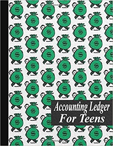 okumak Accounting Ledger for s: Spending Journal | Expense Tracker for s | Saving Journal | Fun and Easy to use | Accounting Log Book | 100 Pages | Money Bags | 8.5&quot; X 11&quot;