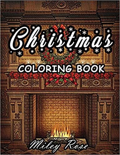 okumak Christmas Coloring Book Miley Rose