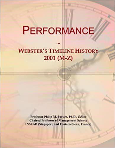 okumak Performance: Webster&#39;s Timeline History, 2001 (M-Z)