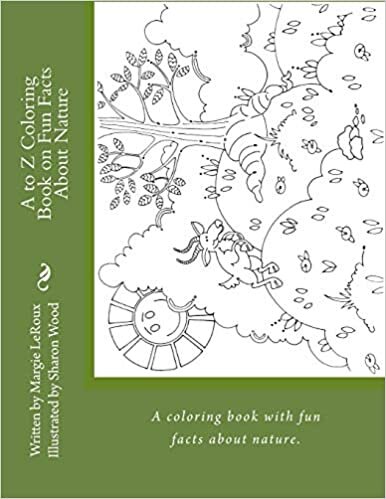 okumak A to Z Coloring Book on Fun Facts About Nature