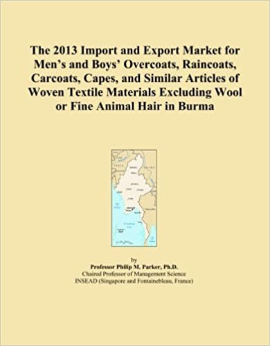 okumak The 2013 Import and Export Market for Men&#39;s and Boys&#39; Overcoats, Raincoats, Carcoats, Capes, and Similar Articles of Woven Textile Materials Excluding Wool or Fine Animal Hair in Burma
