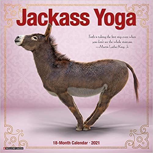 okumak Jackass Yoga 2021 Calendar