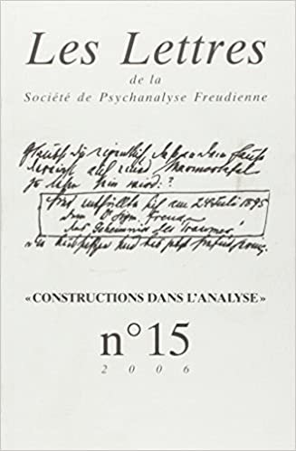 okumak Les lettres de la n 15 2006 CONSTRUCTIONS DANS L&#39;ANALYSE (Les lettres de la S.P.F)