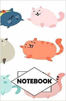 Notebook: Dot-Grid, Graph, Lined, Blank Paper: Rat and cat: Small Pocket diary 110 pages, 5.5" x 8.5" تحميل