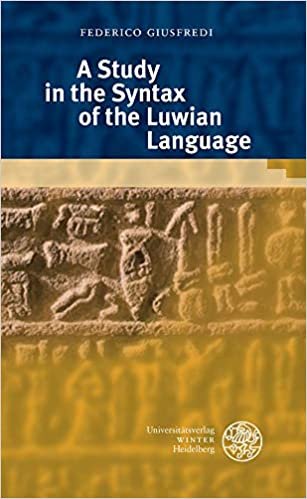 okumak A Study in the Syntax of the Luwian Language (Texte der Hethiter, Band 30)