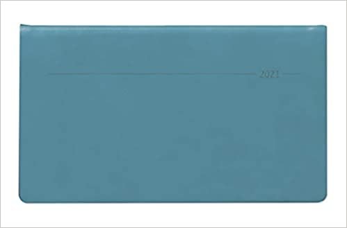 okumak Quertimer Touch korallenrot 2021 - Taschenkalender 16x9,5 cm - seperates Adressheft - Weekly - 128 Seiten - Quer-Planer - Alpha Edition