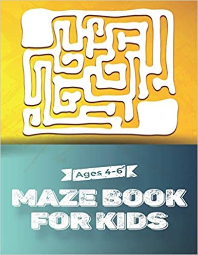 okumak Maze Book for Kids 4-6: Boosts Creativity and Stimulates the Logic Skills with Interesting Activities