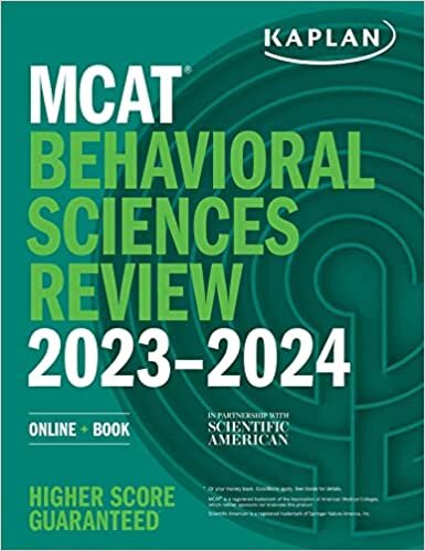 MCAT Behavioral Sciences Review 2023-2024: Online + Book