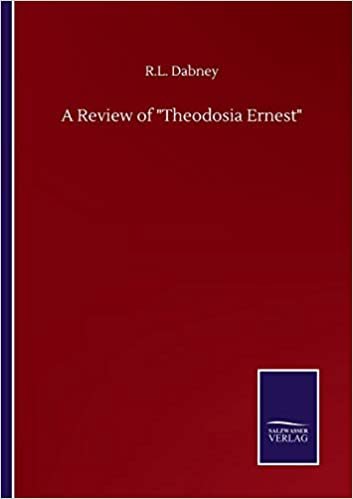 okumak A Review of &quot;Theodosia Ernest&quot;