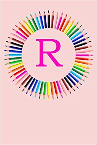 okumak R :: Lined Journal / Notebook /planner/ dairy/ classroom book perfect for kids, Girls or Boys for writing or school note taking, drawing ... comes ... Monogram Letter jounal with a cute brid and