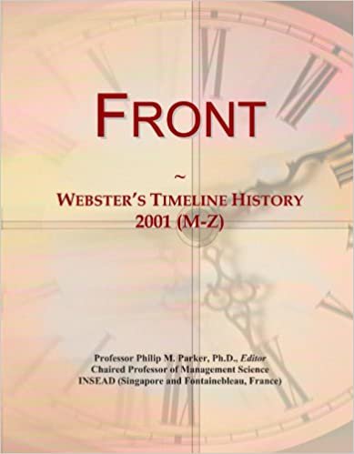 okumak Front: Webster&#39;s Timeline History, 2001 (M-Z)