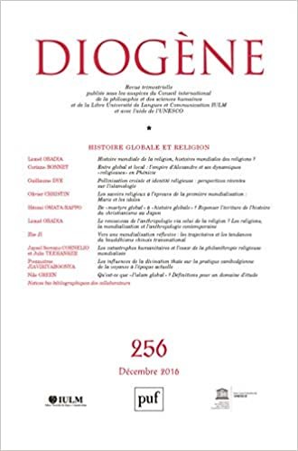 okumak Diogene Decembre 2016 - N 256 (Diogène)
