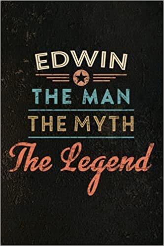 okumak Password book Edwin Gift The Man Myth Legend : Halloween,Xmas,2021,Thanksgiving,Christmas Gifts,2022,Address books for women with tabs