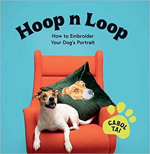 okumak Hoop N Loop: How to Embroider Your Pet Dog&#39;s Portrait