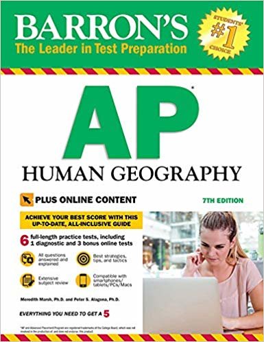 جغرافيا Barron's AP البشرية، الإصدار السابع: مع اختبارات إضافية على الإنترنت